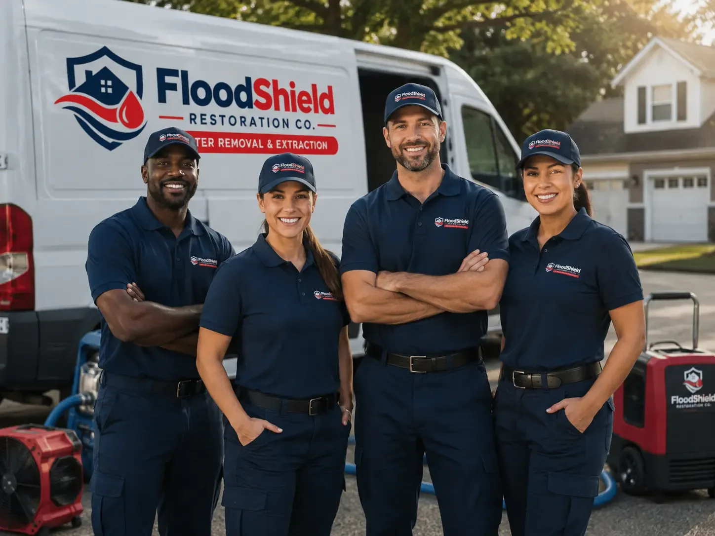 Flood Damage Restoration company in Pecks Mill, WV